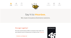Desktop Screenshot of meanbee.com